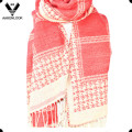 2016 Novo Oversize Soft Warm Woven Jacquard Padrão Scarf ou Xaile